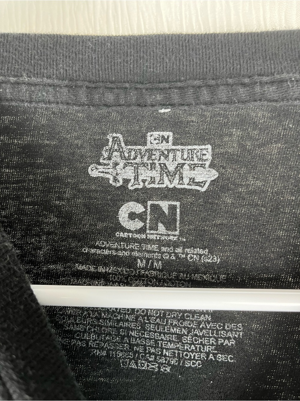 Kids Black Adventure Time Character Graphic Tee - Picture 3 of 4